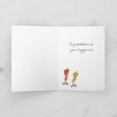 Chili Pepper Verloving Kaart (Binnen)