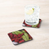 Chili Peppers Bier Onderzetter (Rechterzijde)