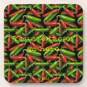 Chili Peppers Bier Onderzetter