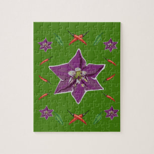 Chili Peppers & Blossom Legpuzzel