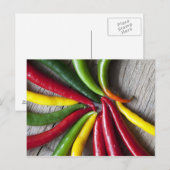 Chili Peppers Briefkaart (Voorkant / Achterkant)