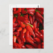 Chili Peppers Briefkaart (Voorkant / Achterkant)