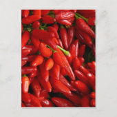 Chili Peppers Briefkaart (Voorkant)