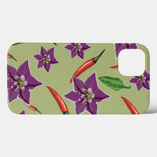 Chili Peppers Case-Mate iPhone Case (Achterkant (horizontaal))