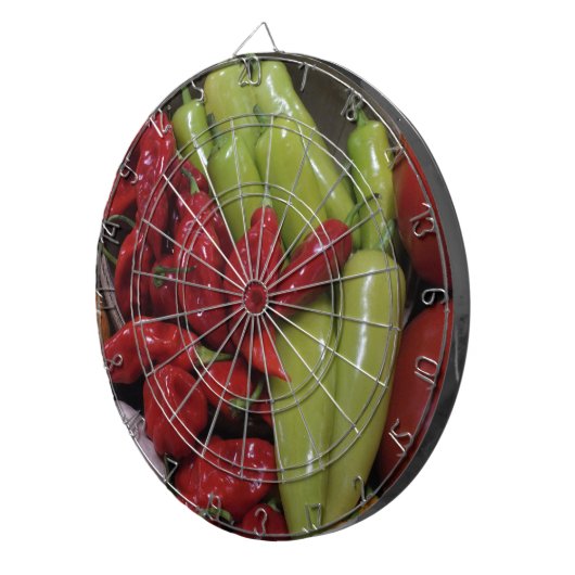 Chili Peppers Dartbord (Voorkant Rechts)