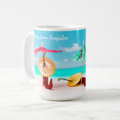 Chili Peppers door Zee grappig Koffiemok (Voorkant links)