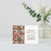 Chili Peppers  Elegance Visitekaartje (Staand voorkant)