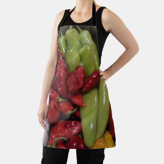 Chili Peppers en Veggies Schort (Insitu)