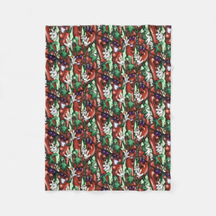 Chili Peppers Fleece Deken