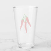 Chili Peppers Glas (Achterkant)
