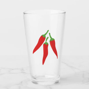 Chili Peppers Glas