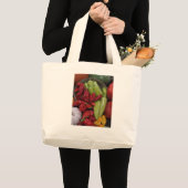 Chili Peppers Grote Tote Bag (Voorkant (product))
