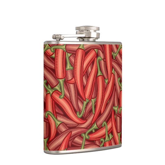 Chili Peppers Heupfles (Rechts)