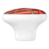 Chili Peppers Keramische Knop (Zijkant)