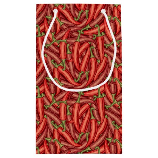 Chili Peppers Klein Cadeauzakje (Achterkant)