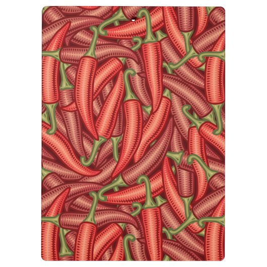 Chili Peppers Klembord (Achterkant)