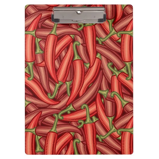 Chili Peppers Klembord (Voorkant)