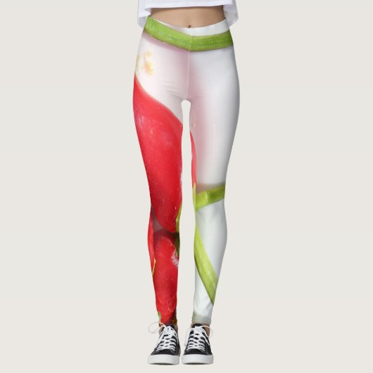 Chili Peppers Koele Broek Leggings (Voorkant)