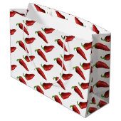 Chili peppers large cadeautasje (Achterkant Gekanteld)