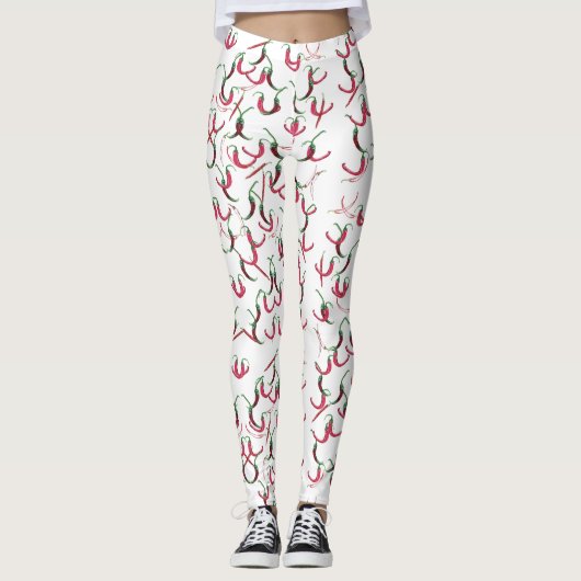 Chili Peppers Leggings (Voorkant)