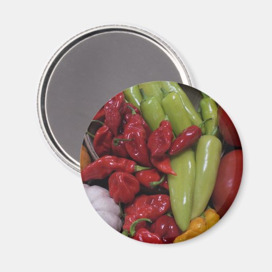 Chili Peppers Magneet (Voorkant / Achterkant)
