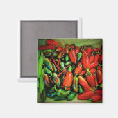 Chili Peppers Magnet (Voorkant / Achterkant)
