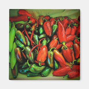 Chili Peppers Magnet