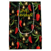 Chili Peppers Medium Cadeauzakje (Achterkant)