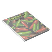 Chili Peppers Notitieblok (Schuin)
