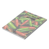 Chili Peppers Notitieblok (Linkerzijde)