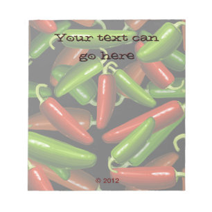 Chili Peppers Notitieblok