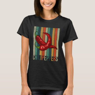 Chili-Peppers Red Hot Herbs & Specices Mannen W T-shirt