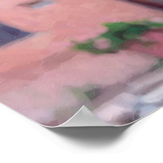 Chili Peppers Ristra Poster (Hoek)