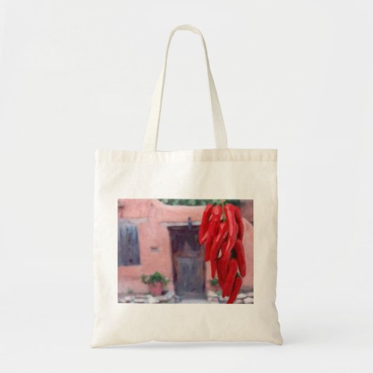 Chili Peppers Ristra Tote Bag (Voorkant)