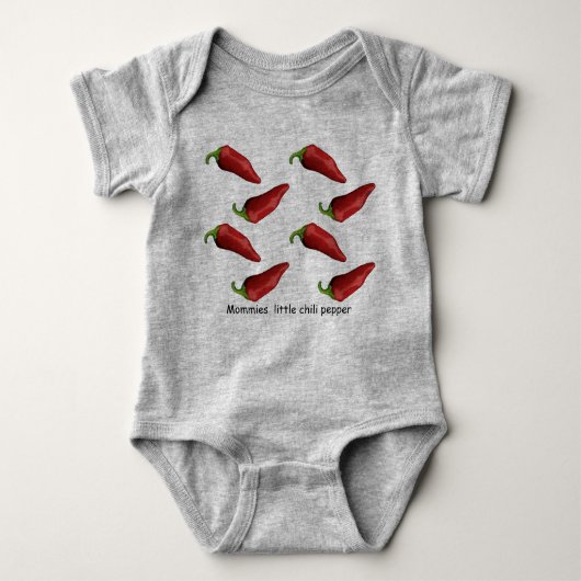 Chili peppers romper (Voorkant)