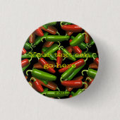 Chili Peppers Ronde Button 3,2 Cm (Voorkant)