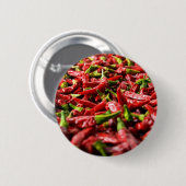 Chili Peppers Ronde Button 5,7 Cm (Voorkant /achterkant)