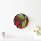 Chili Peppers Ronde Klok (Huis)