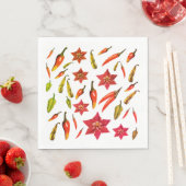 Chili Peppers Servet (Insitu)