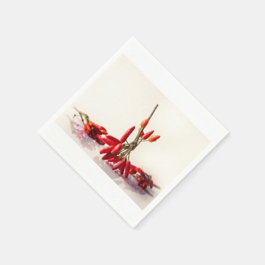 Chili Peppers Servetten (Hoek)