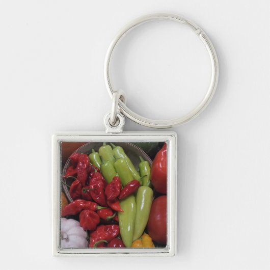 Chili Peppers Sleutelhanger (Voorkant)