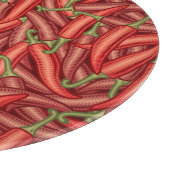 Chili Peppers Snijplank (Hoek)