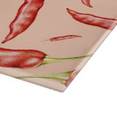 Chili Peppers Snijplank (Hoek)