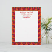 Chili Peppers Stationery of Letterhead Briefhoofd Ontwerp (Staand voorkant)