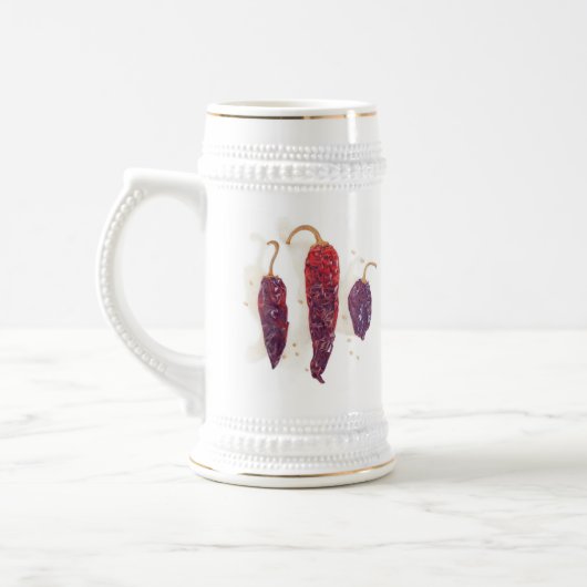 CHILI PEPPERS Stein Bierpul (Links)