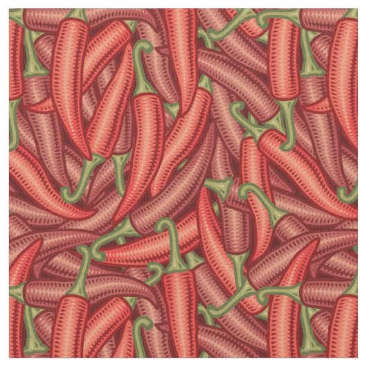 Chili Peppers Stof (Close Up)