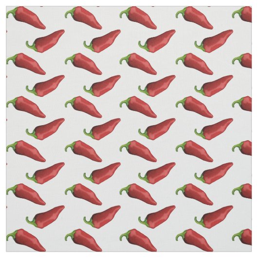 Chili peppers stof (Swatch)