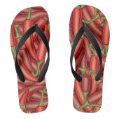 Chili Peppers Teenslippers (Voetbed)