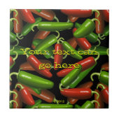 Chili Peppers Tegeltje (Voorkant)