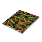 Chili Peppers Tegeltje (Zijkant)